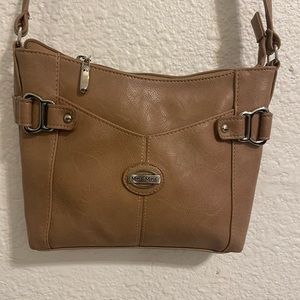 Pretty badge cross body brand mike mike